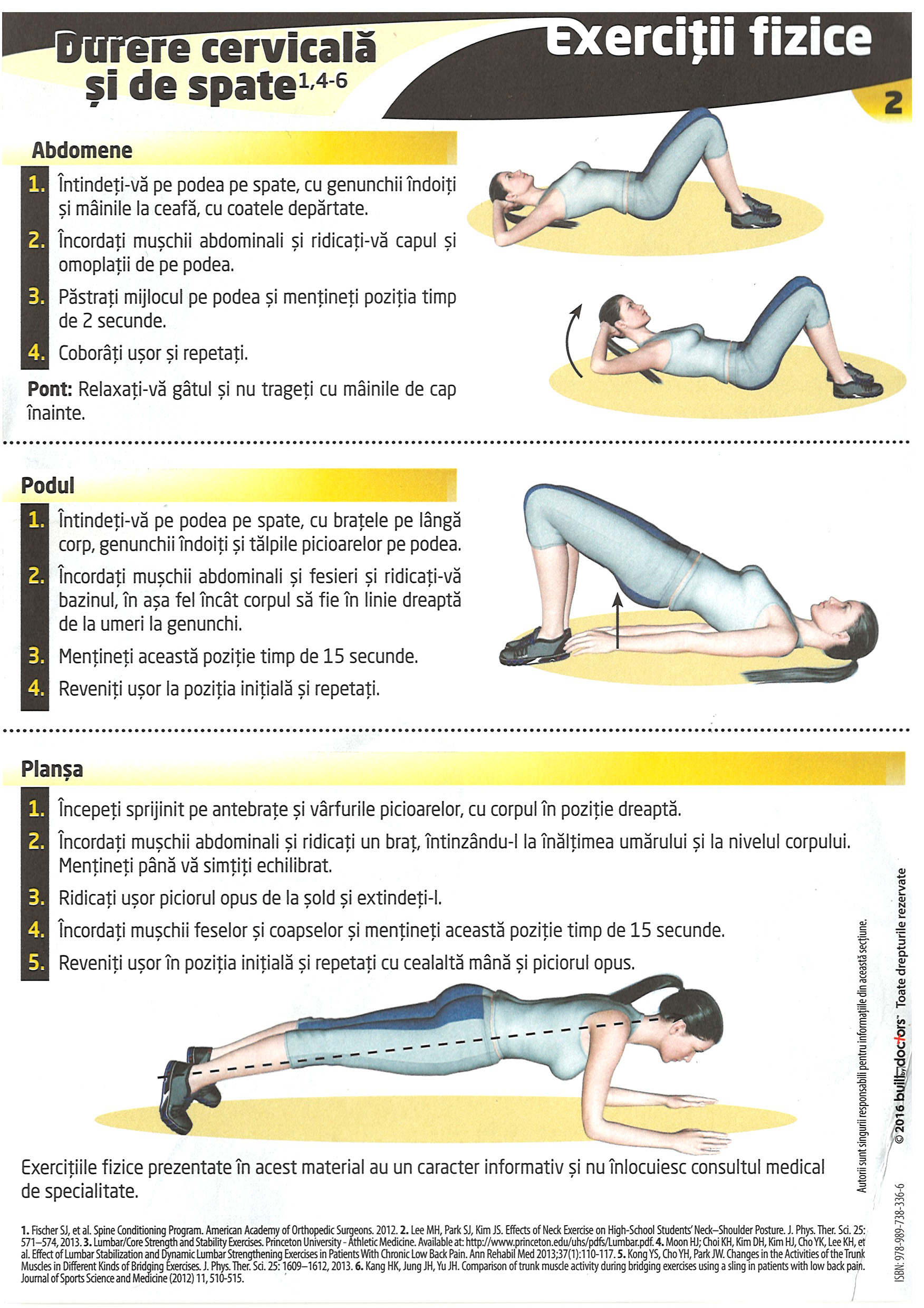 mâinile de exerciii fizice)